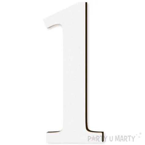 xx cyfra laminowana times 1 bialy rozm l