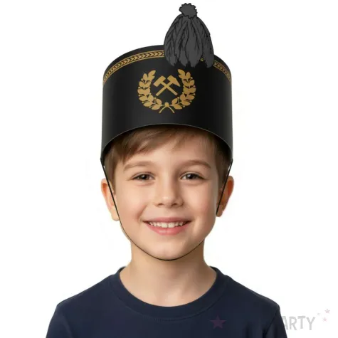 xx czapeczka barborka czarny 1 szt