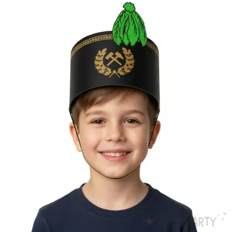 xx czapeczka barborka zielony 1 szt