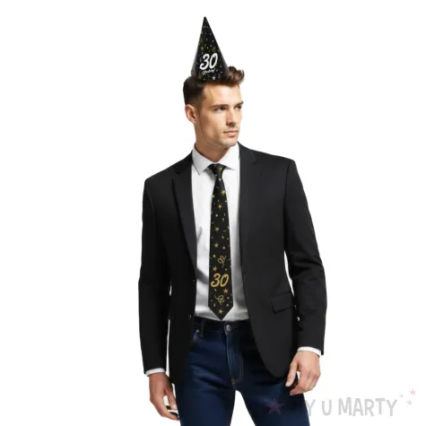 xx czapeczki papierowe 30 urodziny glamour birthday