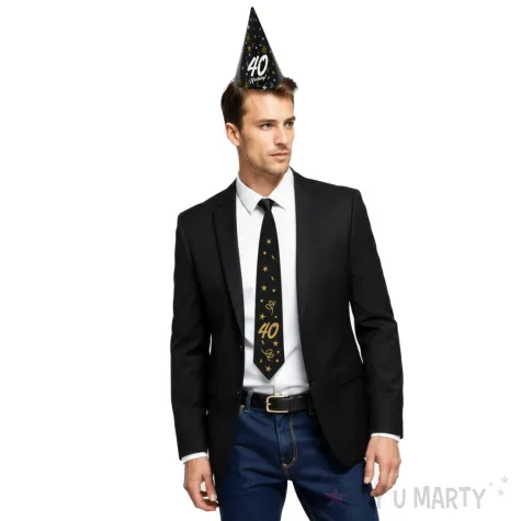 xx czapeczki papierowe 40 urodziny glamour birthday