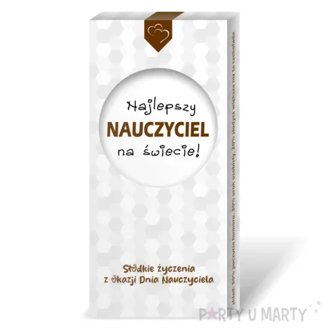 xx czekolada najlepszy nauczyciel na swiecie