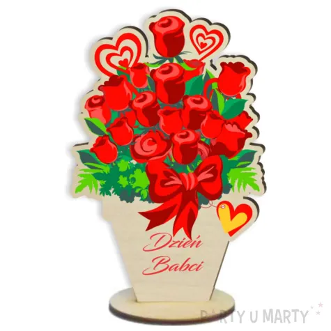 xx dek dr 3d kwiatek dzien babci