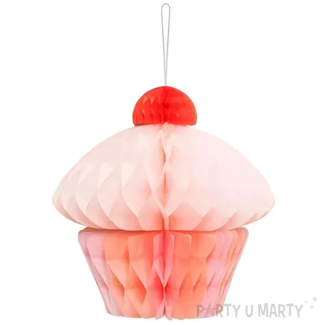 xx dekoracja bibulowa honeycomb muffinka 20 cm mix