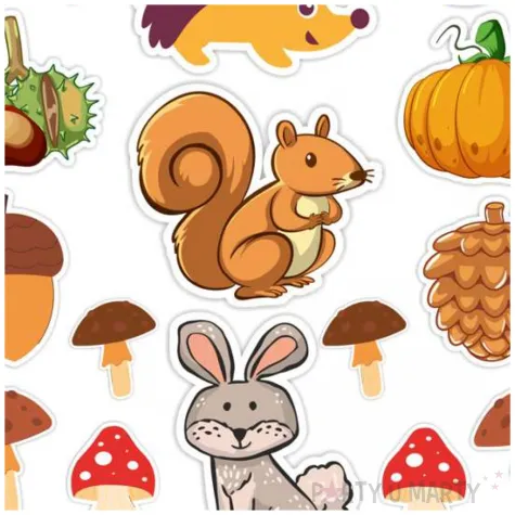 xx dekoracja kartonowa jesien a1