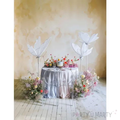 xx dekoracja motyl led 80cm