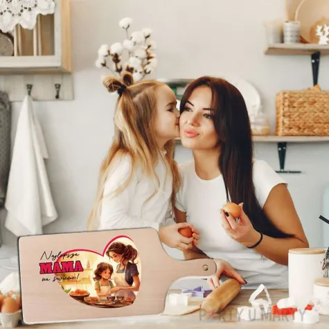 xx deska druk najlepsza mama roz