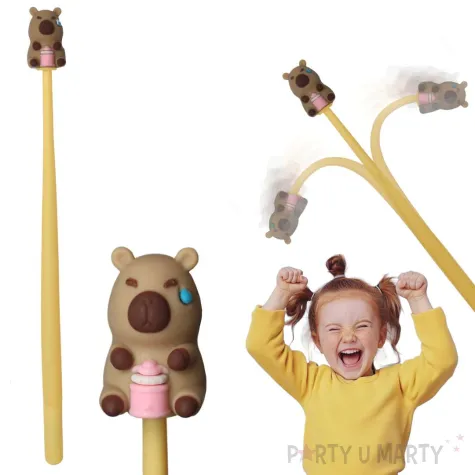 xx dlugopis kapibara zolty