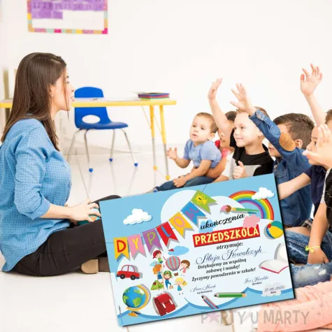 xx dyplom ukonczenia przedszkola 5 szt