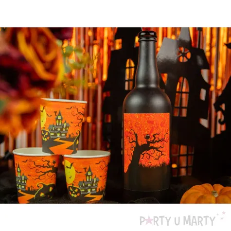 xx etykiety na butelke nawiedzony dom 9 szt