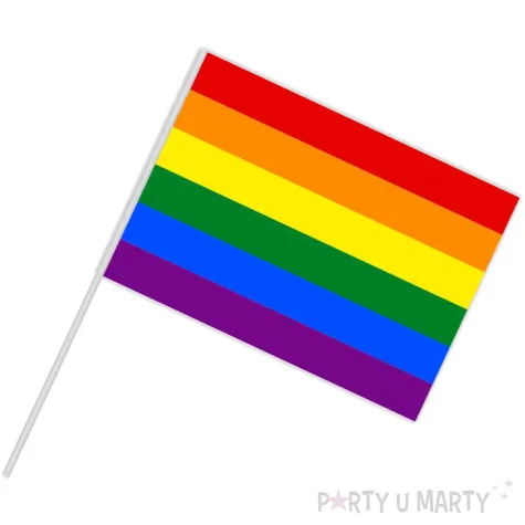 xx flaga teczowa lgbt 40cm