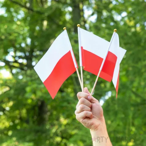 xx flagi na patyczku 3 szt