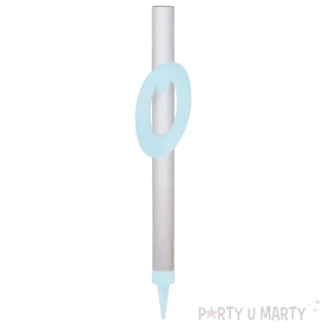 xx fontanna z dekoracja 0 urodziny blekitna pleksa