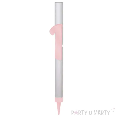 xx fontanna z dekoracja 1 urodziny rozowa pleksa