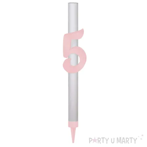 xx fontanna z dekoracja 5 urodziny rozowa pleksa