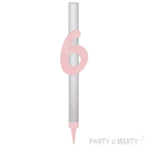 xx fontanna z dekoracja 6 urodziny rozowa pleksa