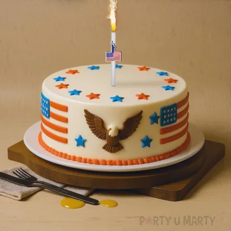 xx fontanna z dekoracja usa