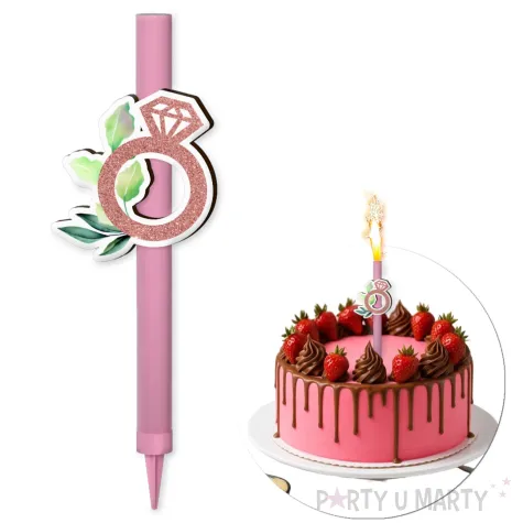 xx fontanna z dekoracja wieczor panienski eukaliptus rose gold