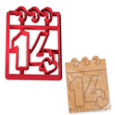 xx foremka walentynkowa 14 luty