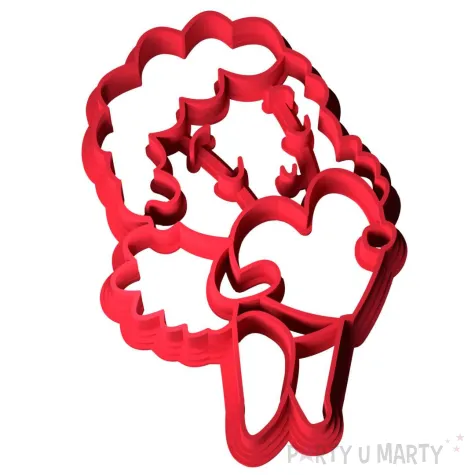 xx foremka walentynkowa kupidyn z serduszkiem