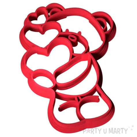 xx foremka walentynkowa mis z serduszkiem