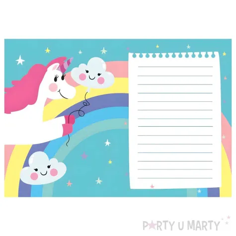 xx hko kartka okolicznosciowa b6 jednorozec 1 szt