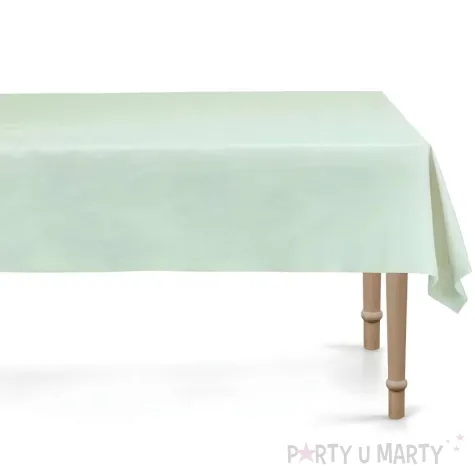 xx jednorazowy obrus 180x120 cm zielony