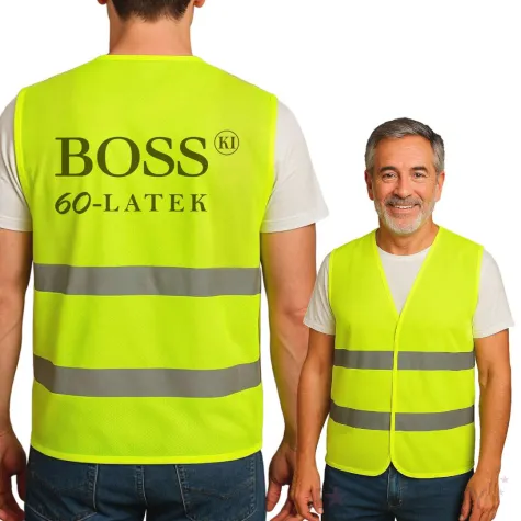 xx kamizelka odblaskowa bosski 60 latek