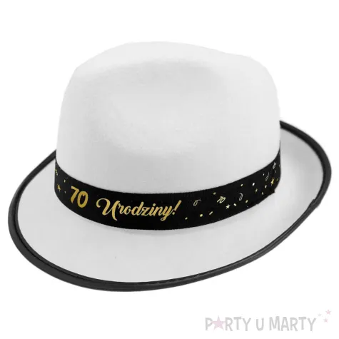 xx kapelusz 70 urodziny glamour birthday