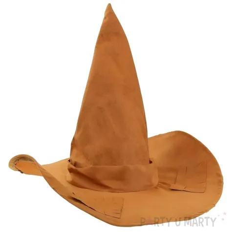 xx kapelusz czarownicy brazowy