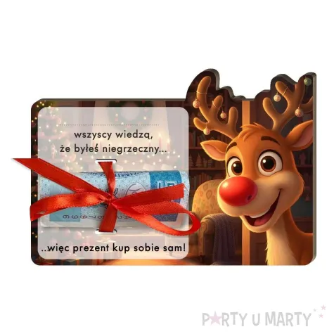 xx karnet renifer kup sobie sam 2