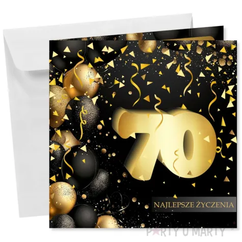 xx kartka okolicznosciowa 70 urodziny