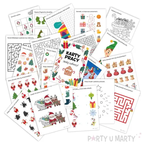 xx karty pracy mikolajki