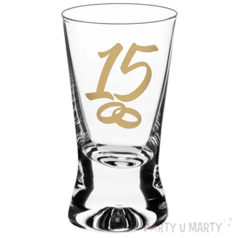 xx kieliszki do wodki 15 rocznica slubu