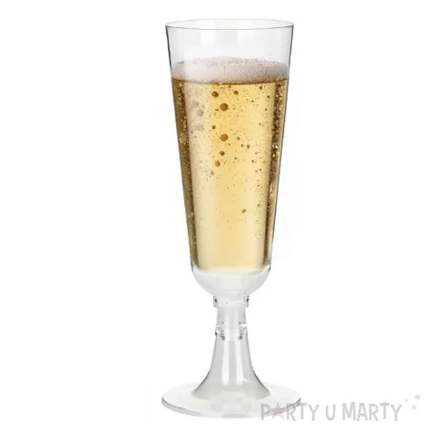 xx kieliszki plastikowe do szampana 150 ml 1 op 8 szt