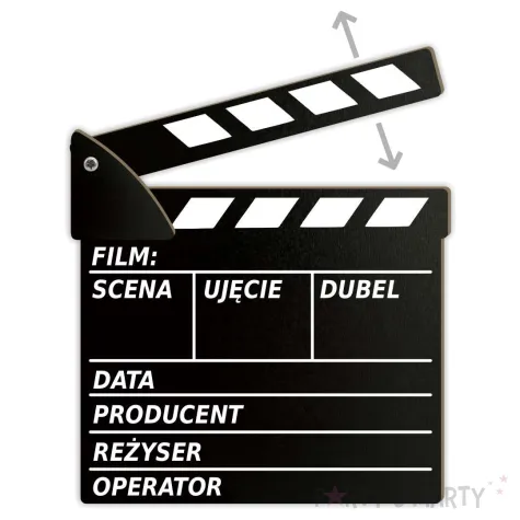 xx klaps filmowy ruchomy pl