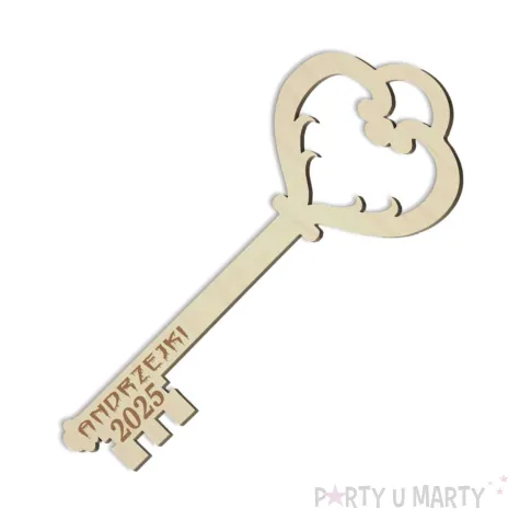 xx klucz do lania wosku andrzejki 2025