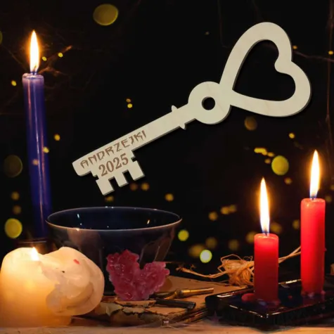 xx klucz do lania wosku andrzejki 2025