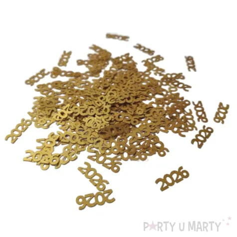 xx konfetti 2026 rok zloty