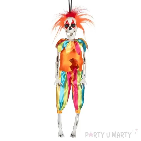 xx kosciotrup klaun dekoracja wiszaca 40 cm