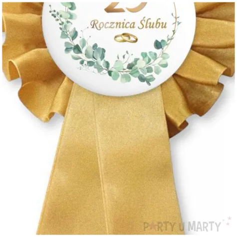 xx kotylion 25 rocznica slubu