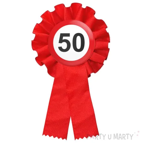 xx kotylion 50 urodziny traffic