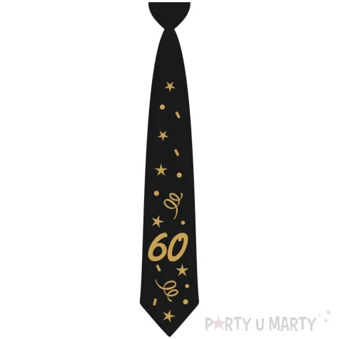 xx krawat czarny glamour birthday 60