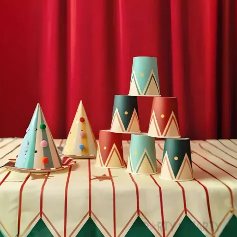 xx kubeczki cyrk mix 220 ml 1 op 6 szt