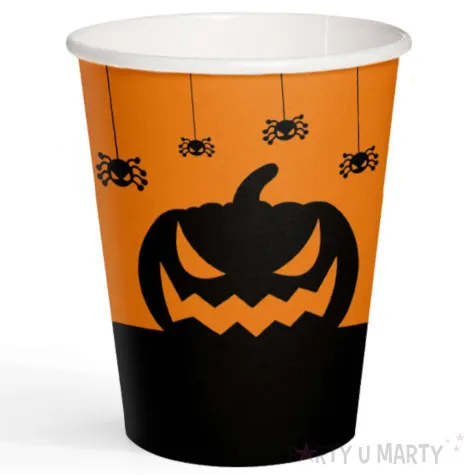 xx kubeczki dynia na halloween 250 ml 8 szt