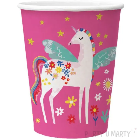 xx kubeczki fairy unicorn 8 szt 25 ml