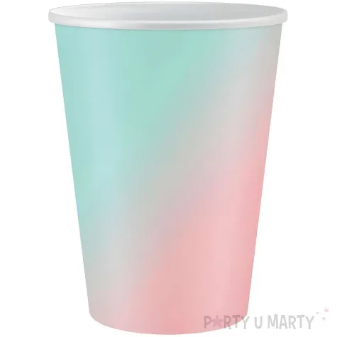xx kubeczki papierowe ombre 266 ml 6 szt