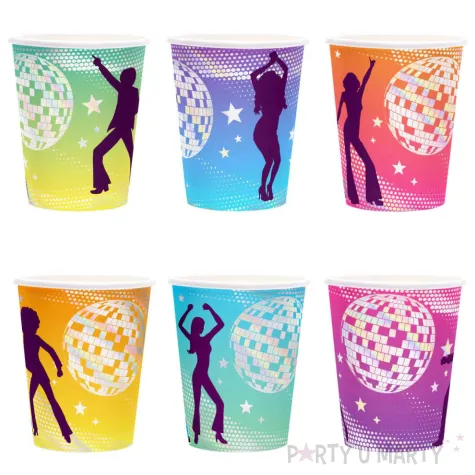 xx kubek retro disco 220ml 6szt zestaw