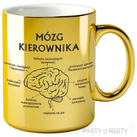 xx kubek zloty mozg kierownika