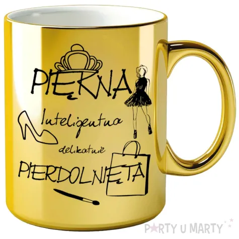 xx kubek zloty piekna inteligetna lekko pierdaln
